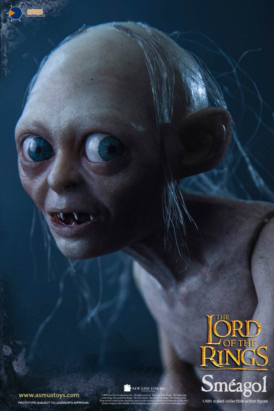 Action Figures Perfeitas de O Senhor dos Anéis: Smeagol e Gollum « Blog de  Brinquedo