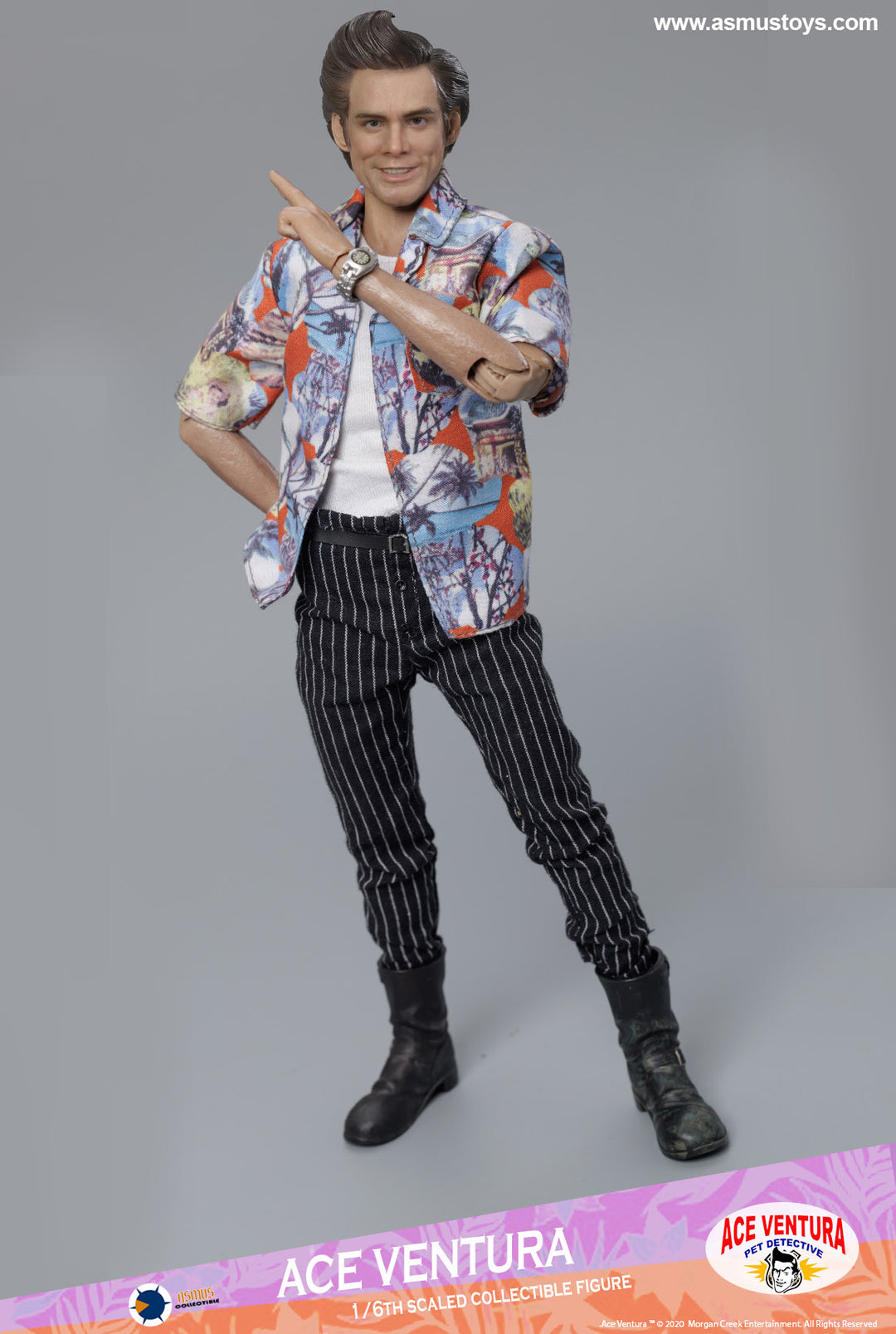 OPEN PREORDER ASMUS TOYS ACE02 1/6 Ace Ventura : The Pet Detective (Shady Acres Edition) Full Price : 200 USD DP : 1.000.000 Deadline PO : 30 Maret 2025 Est. Release OPEN PREORDER ASMUS TOYS ACE02 1/6 Ace Ventura : The Pet Detective (Shady Acres Edition) Full Price : 200 USD DP : 1.000.000 Deadline PO : 30 Maret 2025 Est. Release