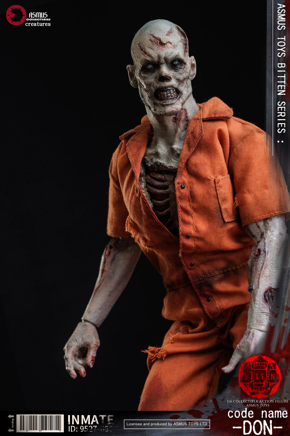 ASMUS TOYS 1/6 Biteシリーズ ゾンビ囚人 TONG Amazon | [AC]Asmus TOYS 1/6 咬 囚人 ゾンビ 可動 アクション
