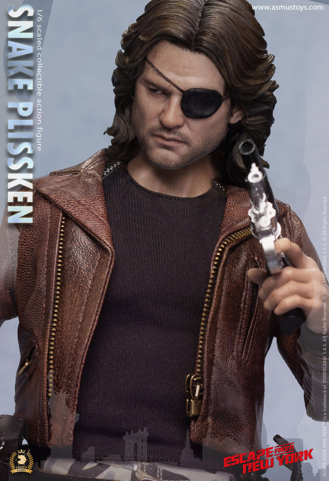 ASMUS TOYS 1/6 スネーク・プリスキン 通常版 CRW004AS Snake Plissken SCULPTED HAIR VERSION – Asmus Collectibles