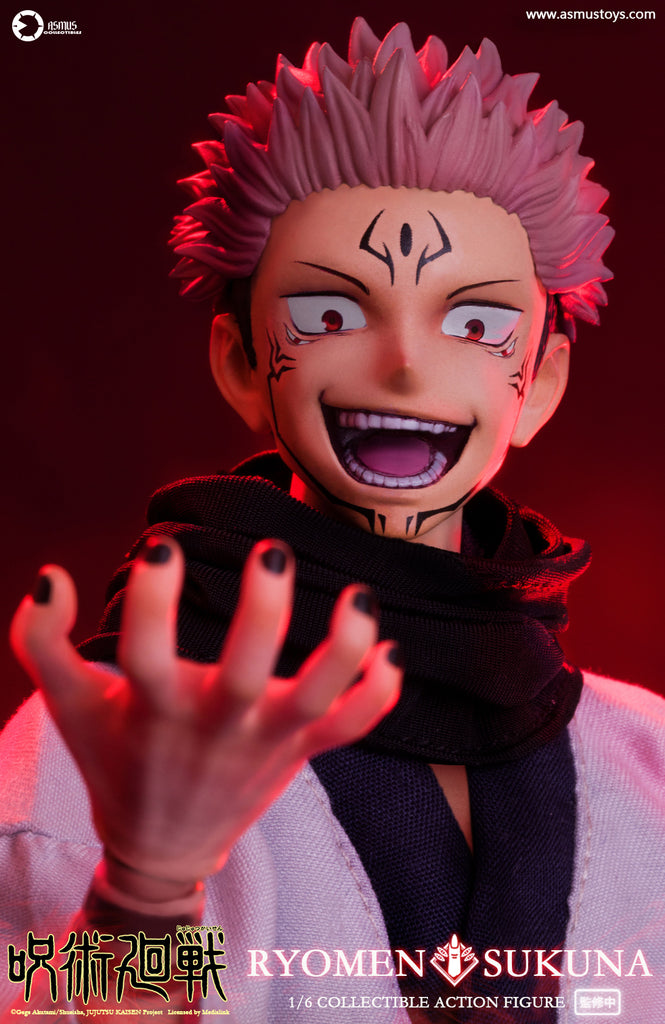 Ryomen Sukuna - Jujutsu Kaisen Action Figure Printed in Resin With a 12K 3D Printer and Completely Hand Painted Ryomen Sukuna - Jujutsu Kaisen Action Figure Printed in Resin With a 12K 3D Printer and Completely Hand Painted