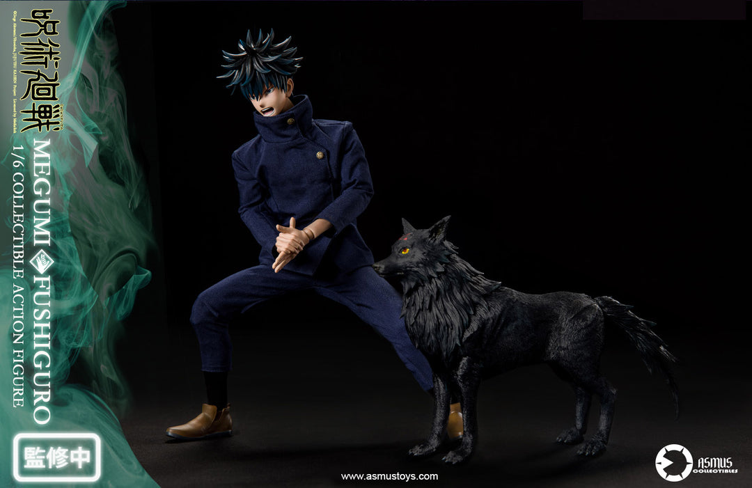 【神經玩具】現貨 Asmus Toys 咒術迴戰 1/6比例 伏黑惠 & 黑色玉犬 12吋可動人偶 JJKS03A