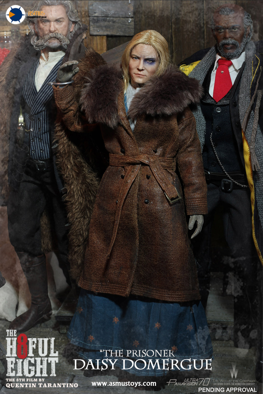 Contenu de la boîte The Hateful Eight - Daisy Domergue Contenu de la boîte The Hateful Eight - Daisy Domergue