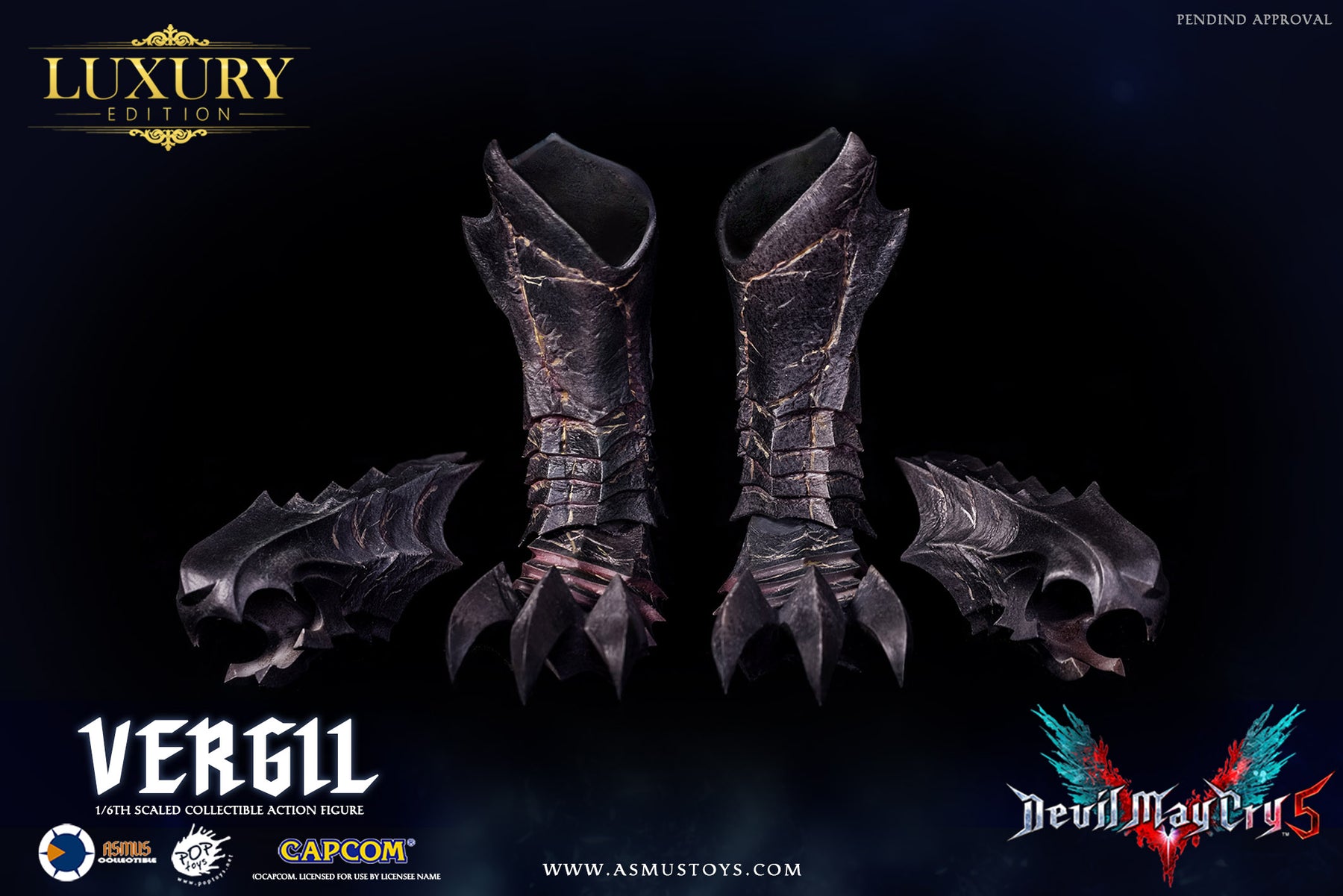 Devil May Cry 3 - Vergil (Luxury Version) Asmus Toys - Machinegun