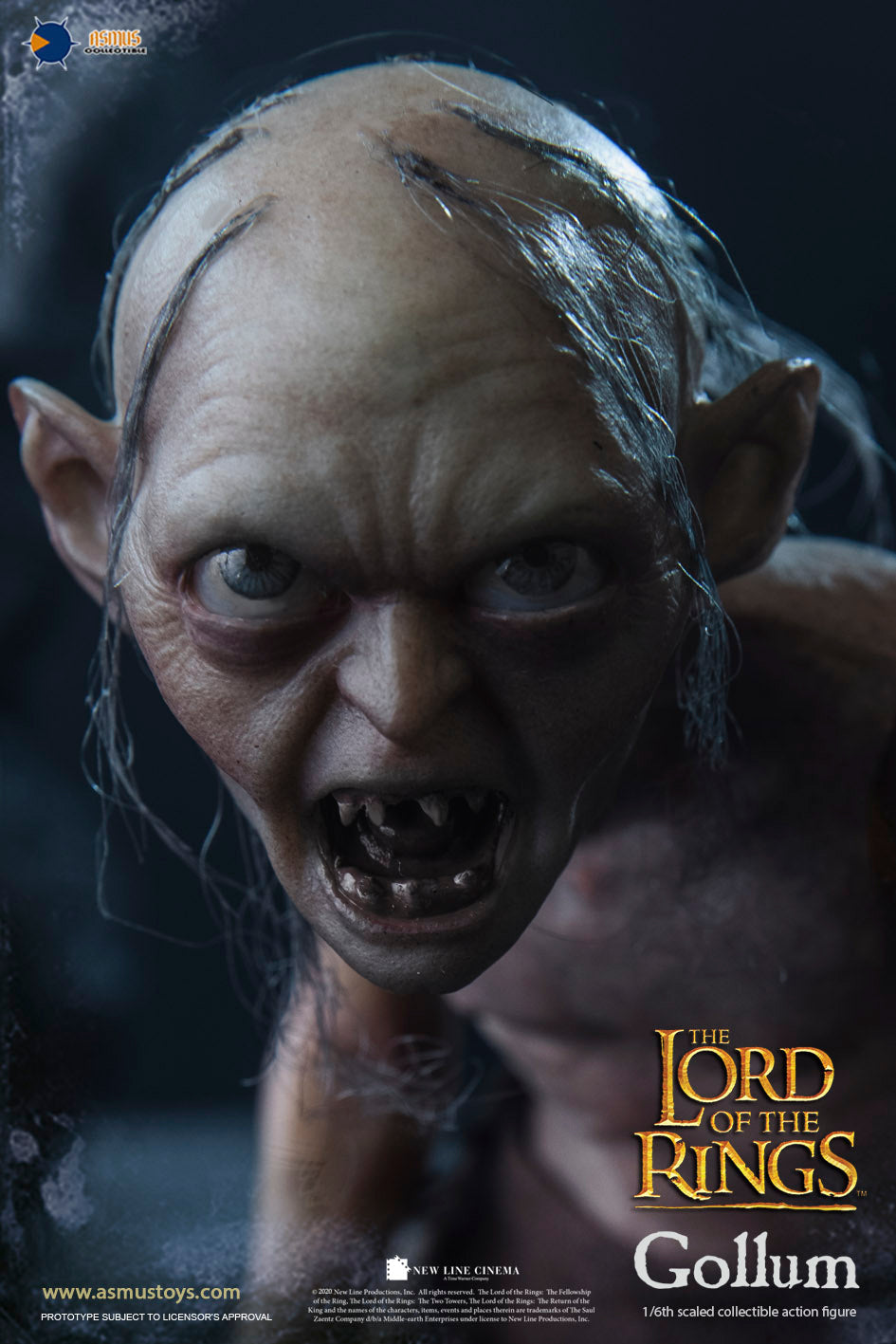 Asmus Toys 1/6 ロード・オブ・ザ・リング ゴラム / スメアゴル Asmus Toys 1/6 LOTR030 ロードオブザリング ゴラム スメアゴル