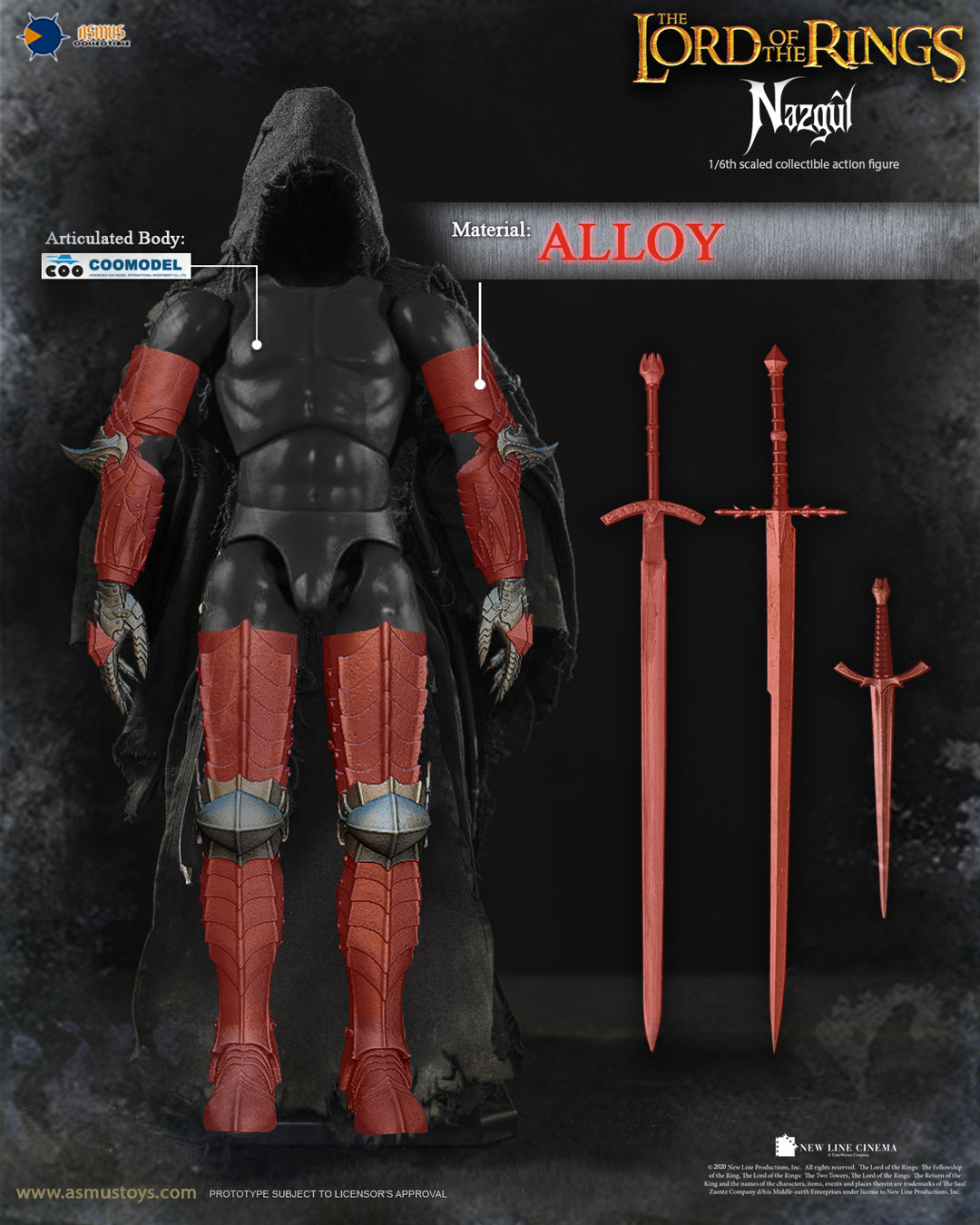 asumus toys nazgul & steed二体セット（Nazgûl – Asmus
