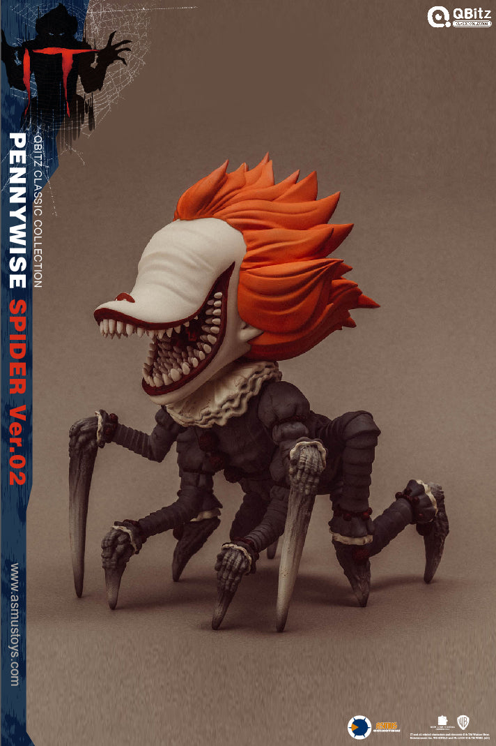 Hero Collector Pennywise (IT Capitolo Due 2019) - Figura Collezionabile Ragno, 11.43 Cm - Horror, Unisex - 2